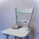 chair with sculptures