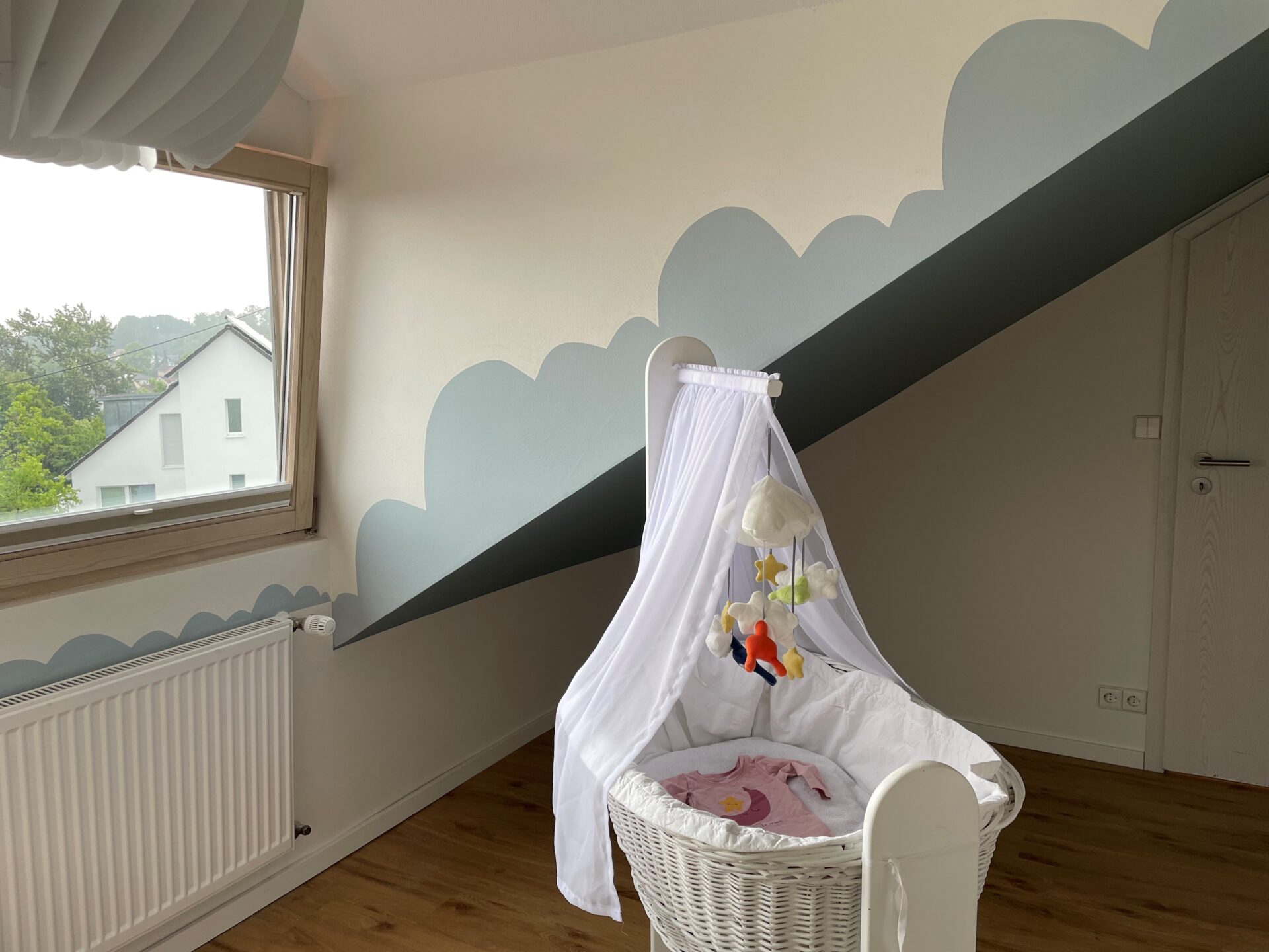 Babyzimmer Wolken 5